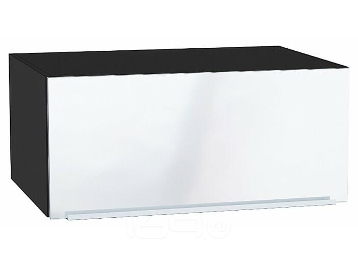 Шкаф верхний горизонтальный глубокий Фьюжн Angel Graphite 358*800*576