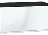 Шкаф верхний горизонтальный глубокий Фьюжн Angel Graphite 358*800*576
