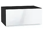 Шкаф верхний горизонтальный глубокий Фьюжн Angel Graphite 358*800*576