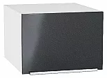 Шкаф верхний горизонтальный глубокий Фьюжн Anthracite Белый 358*500*576
