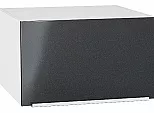 Шкаф верхний горизонтальный глубокий Фьюжн Anthracite Белый 358*600*576