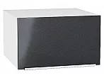 Шкаф верхний горизонтальный глубокий Фьюжн Anthracite Белый 358*600*576