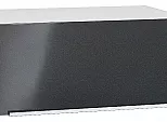 Шкаф верхний горизонтальный глубокий Фьюжн Anthracite Белый 358*800*576