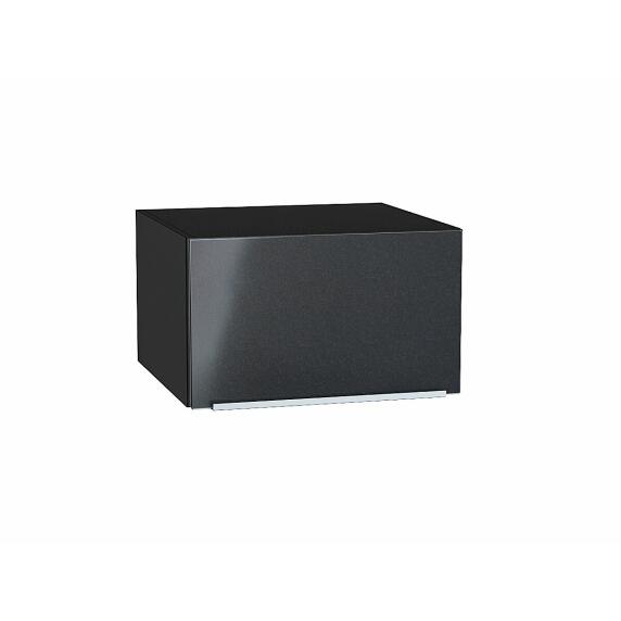 Шкаф верхний горизонтальный глубокий Фьюжн Anthracite Graphite 358*600*576