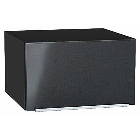 Шкаф верхний горизонтальный глубокий Фьюжн Anthracite Graphite 358*600*576