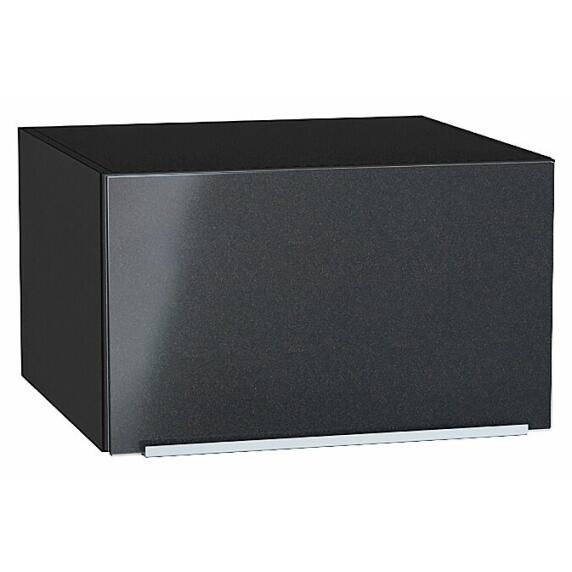 Шкаф верхний горизонтальный глубокий Фьюжн Anthracite Graphite 358*600*576