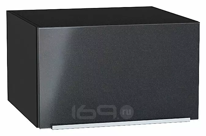Шкаф верхний горизонтальный глубокий Фьюжн Anthracite Graphite 358*600*576
