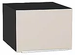 Шкаф верхний горизонтальный глубокий Фьюжн Cream Silk/Graphite 358*500*576