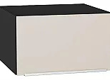 Шкаф верхний горизонтальный глубокий Фьюжн Cream Silk/Graphite 358*600*576