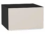 Шкаф верхний горизонтальный глубокий Фьюжн Cream Silk/Graphite 358*600*576
