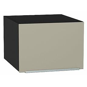 Шкаф верхний горизонтальный глубокий Фьюжн Silky Grey Graphite 358*500*576