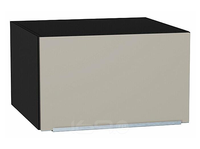 Шкаф верхний горизонтальный глубокий Фьюжн Silky Grey Graphite 358*600*576