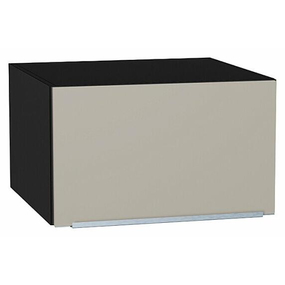 Шкаф верхний горизонтальный глубокий Фьюжн Silky Grey Graphite 358*600*576