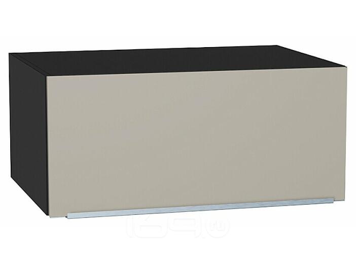 Шкаф верхний горизонтальный глубокий Фьюжн Silky Grey Graphite 358*800*576