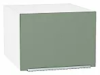 Шкаф верхний горизонтальный глубокий Фьюжн Silky Mint Белый 358*500*576