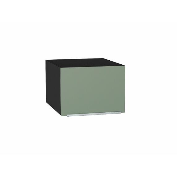 Шкаф верхний горизонтальный глубокий Фьюжн Silky Mint Graphite 358*500*576