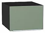 Шкаф верхний горизонтальный глубокий Фьюжн Silky Mint Graphite 358*500*576