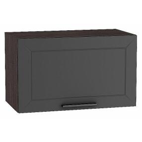 Шкаф верхний горизонтальный глубокий Глетчер Маренго Силк Graphite 358*600*574