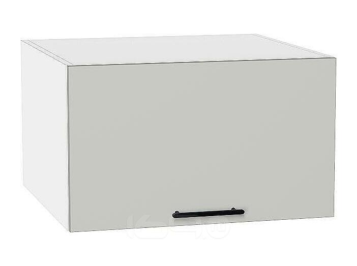 Шкаф верхний горизонтальный глубокий Лайт Special Grey/Белый 358*600*574