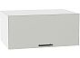 Шкаф верхний горизонтальный глубокий Лайт Special Grey/Белый 358*800*574