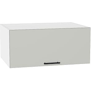 Шкаф верхний горизонтальный глубокий Лайт Special Grey/Белый 358*800*574