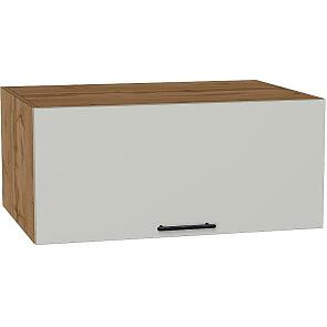 Шкаф верхний горизонтальный глубокий Лайт Special Grey/Дуб Вотан 358*800*574