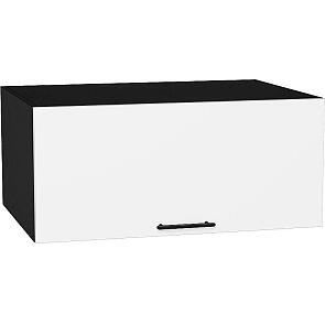 Шкаф верхний горизонтальный глубокий Лайт Special White/Graphite 358*800*574