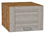 Шкаф верхний горизонтальный глубокий Лофт Cappuccino Veralinga Дуб Вотан 358*500*576