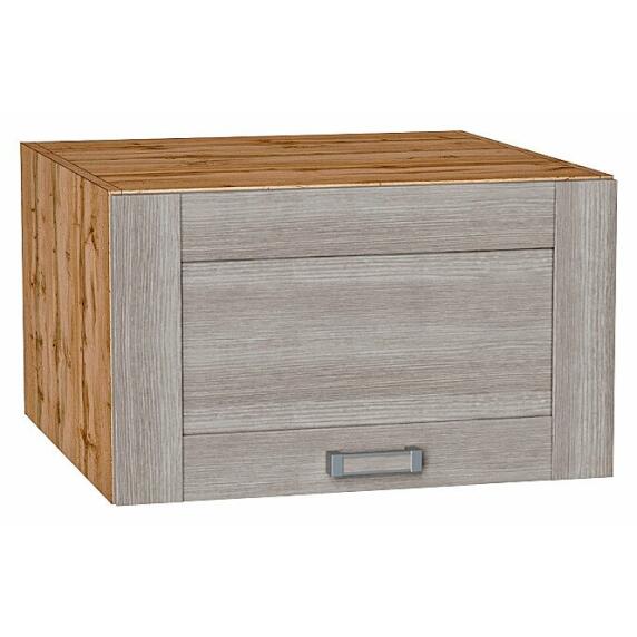 Шкаф верхний горизонтальный глубокий Лофт Cappuccino Veralinga Дуб Вотан 358*600*576