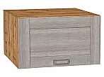 Шкаф верхний горизонтальный глубокий Лофт Cappuccino Veralinga Дуб Вотан 358*600*576