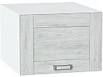 Шкаф верхний горизонтальный глубокий Лофт Nordic Oak/Белый 358*500*576