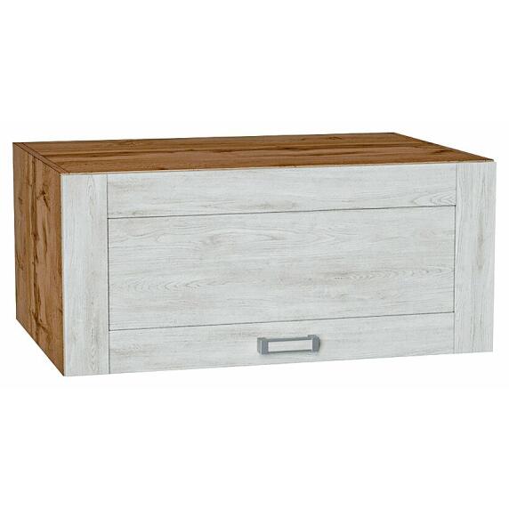 Шкаф верхний горизонтальный глубокий Лофт Nordic Oak/Дуб Вотан 358*800*576
