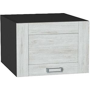 Шкаф верхний горизонтальный глубокий Лофт Nordic Oak/Graphite 358*500*576