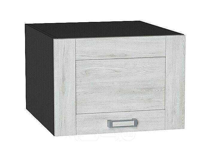 Шкаф верхний горизонтальный глубокий Лофт Nordic Oak/Graphite 358*500*576