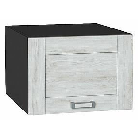Шкаф верхний горизонтальный глубокий Лофт Nordic Oak/Graphite 358*500*576