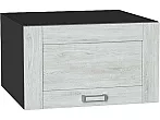 Шкаф верхний горизонтальный глубокий Лофт Nordic Oak/Graphite 358*600*576