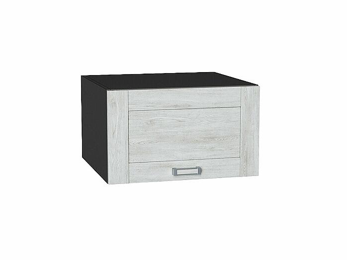 Шкаф верхний горизонтальный глубокий Лофт Nordic Oak/Graphite 358*600*576