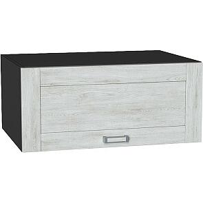 Шкаф верхний горизонтальный глубокий Лофт Nordic Oak/Graphite 358*800*576
