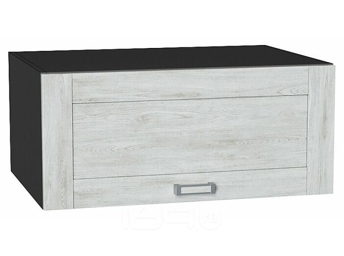 Шкаф верхний горизонтальный глубокий Лофт Nordic Oak/Graphite 358*800*576