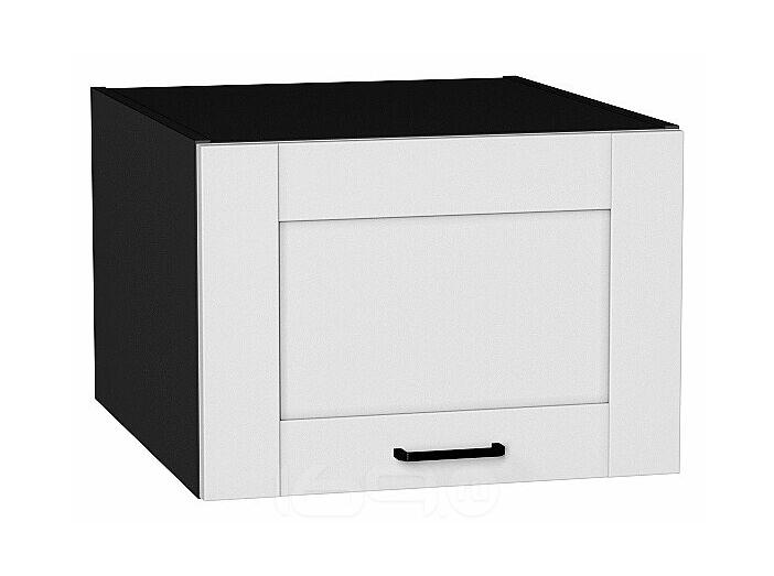 Шкаф верхний горизонтальный глубокий Лофт Super White Graphite 358*500*576