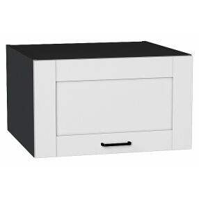 Шкаф верхний горизонтальный глубокий Лофт Super White Graphite 358*600*576