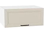 Шкаф верхний горизонтальный глубокий Нео Cream Silk/Белый 358*800*576