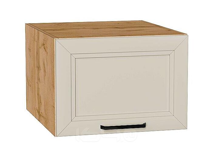 Шкаф верхний горизонтальный глубокий Нео Cream Silk/Дуб Вотан 358*500*576