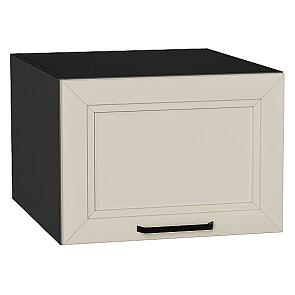 Шкаф верхний горизонтальный глубокий Нео Cream Silk/Graphite 358*500*576