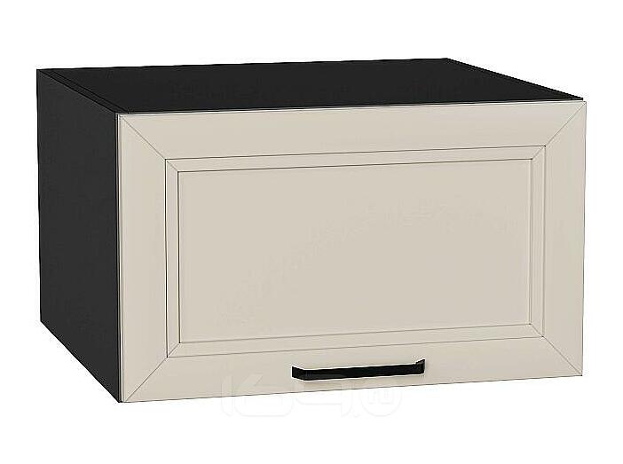 Шкаф верхний горизонтальный глубокий Нео Cream Silk/Graphite 358*600*576