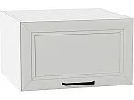 Шкаф верхний горизонтальный глубокий Нео Grey Silk/Белый 358*600*576