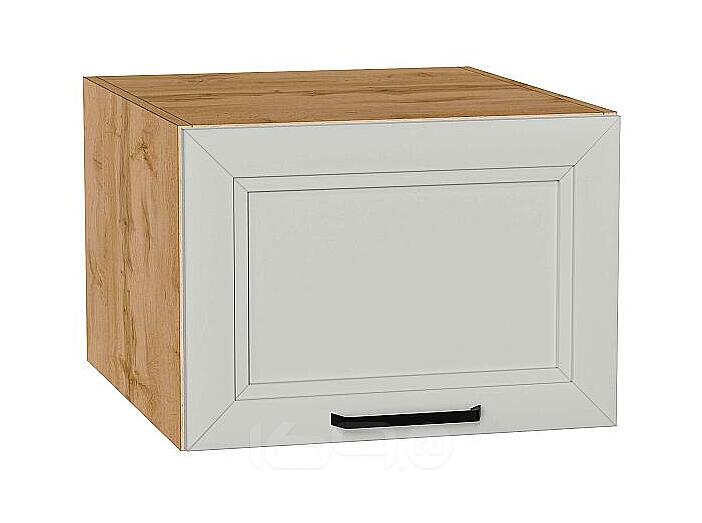 Шкаф верхний горизонтальный глубокий Нео Grey Silk/Дуб Вотан 358*500*576