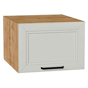 Шкаф верхний горизонтальный глубокий Нео Grey Silk/Дуб Вотан 358*500*576