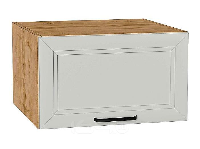 Шкаф верхний горизонтальный глубокий Нео Grey Silk/Дуб Вотан 358*600*576