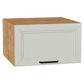 Шкаф верхний горизонтальный глубокий Нео Grey Silk/Дуб Вотан 358*600*576